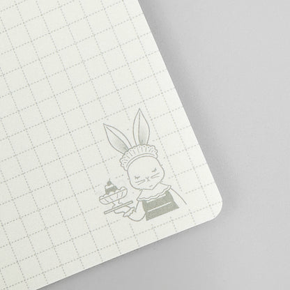 OB1TOY x ROKKAKU - Foil-Stamped B6 Spiral Notebook - Parlor Moonlight