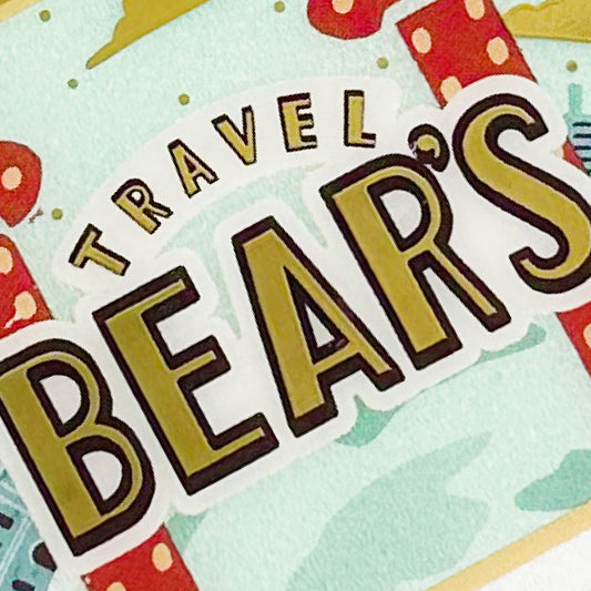 OB1TOY x ROKKAKU - Die-Cut Clear Card - Earth Tours