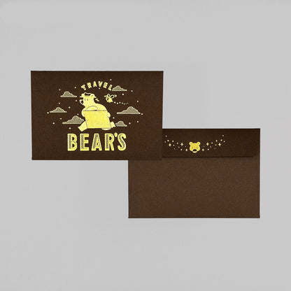 OB1TOY x ROKKAKU - Foil-Stamped Mini Letter Set - Earth Tours