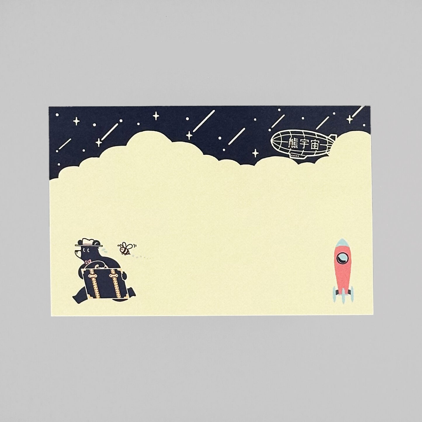 OB1TOY x ROKKAKU - Foil-Stamped Mini Letter Set - Galaxy Tours