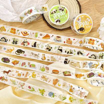 BGM - 15mm Washi Tape - Ippai Series - Full of Bouquets