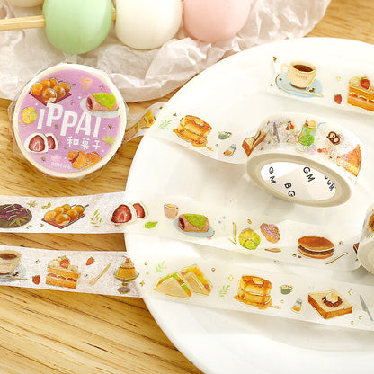 BGM - 15mm Washi Tape - Ippai Series - Japanese Sweets Galore