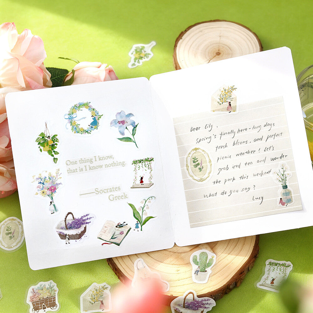 BGM - Flake Stickers - Petit Story - Garden