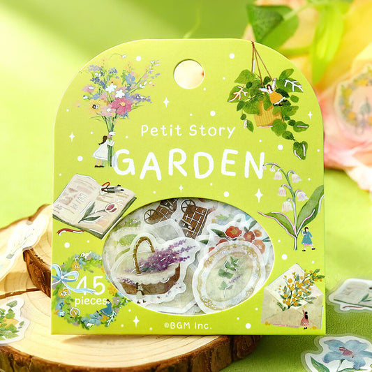 BGM - Flake Stickers - Petit Story - Garden