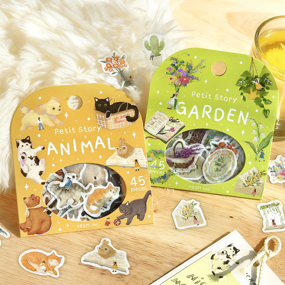 BGM - Flake Stickers - Petit Story - Garden