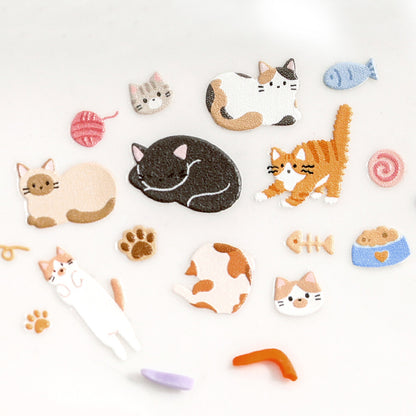 BGM - Icing Sticker Sheet - Nekobiyori (Cat Day)