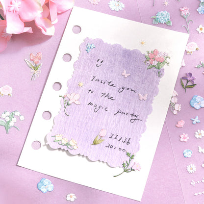 BGM - Icing Sticker Sheet - Fluffy Bouquet