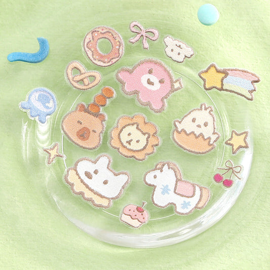 BGM - Icing Sticker Sheet - Fluffy Friends
