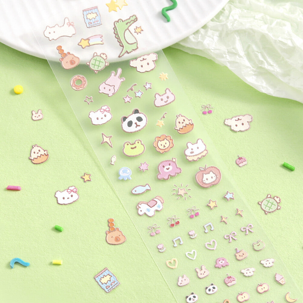 BGM - Icing Sticker Sheet - Fluffy Friends