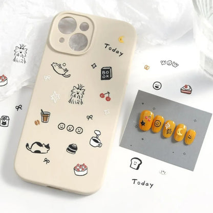 BGM - Icing Sticker Sheet - Relaxed Days