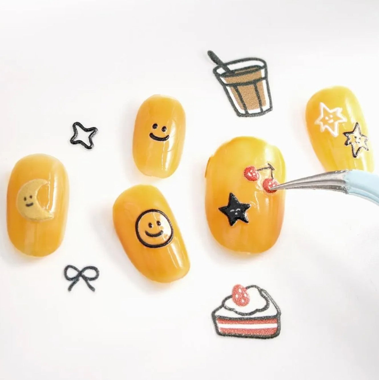 BGM - Icing Sticker Sheet - Relaxed Days