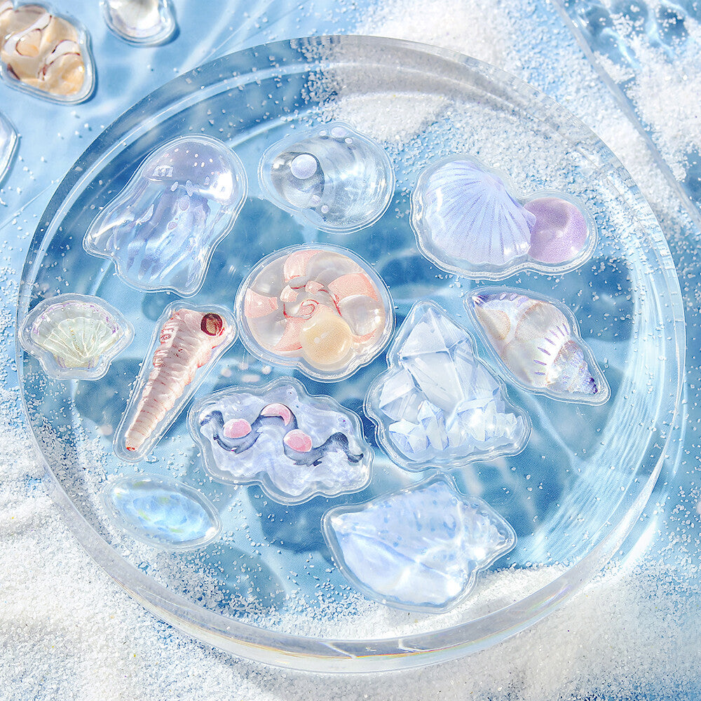 BGM - Kyururun 3D Crystal Sticker Sheet Vol. 1 - Sea Creatures
