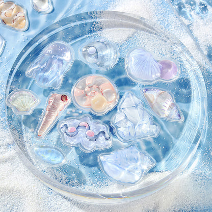 BGM - Kyururun 3D Crystal Sticker Sheet Vol. 1 - Sea Creatures