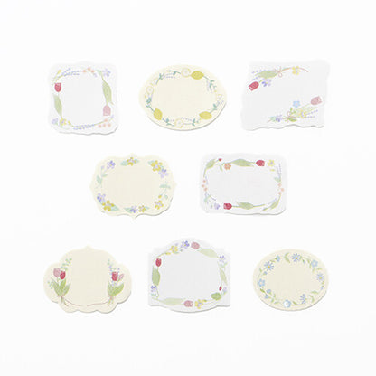Bande - Writable Sticker Roll - Happy Flower