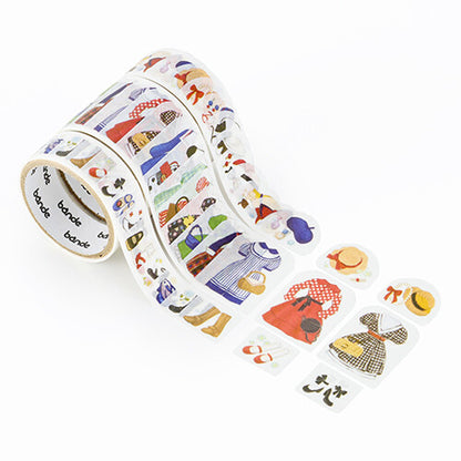 Bande - Sticker Roll - Dress-Up - Retro Cinema Lady