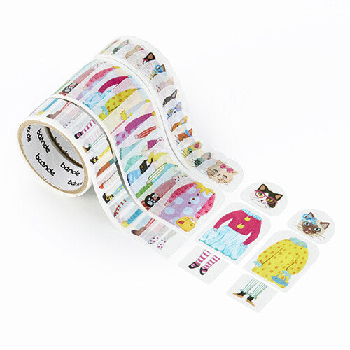 Bande - Sticker Roll - Dress-Up - Cat Girls' Party
