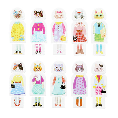 Bande - Sticker Roll - Dress-Up - Cat Girls' Party