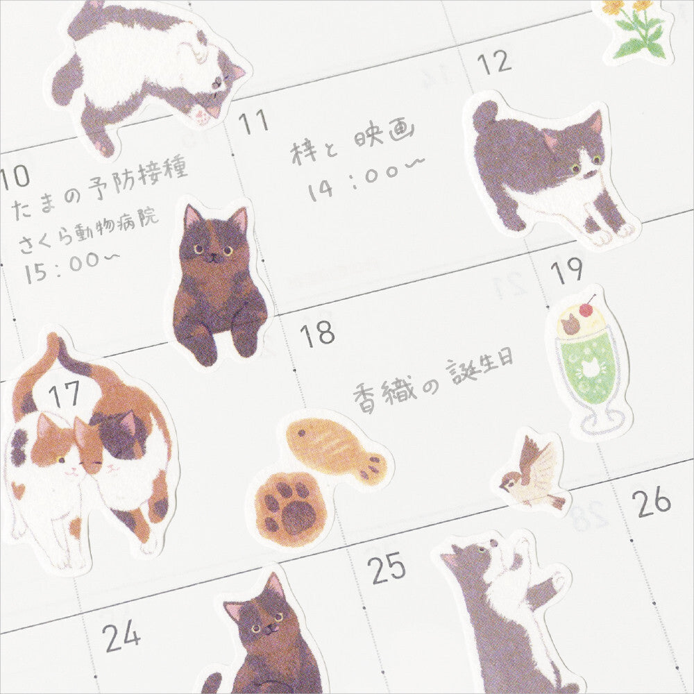 NB Co. Ltd. - Sticker Sheet - Nyantomo - Shitamachi
