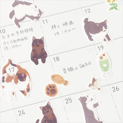 NB Co. Ltd. - Sticker Sheet - Nyantomo - Shitamachi