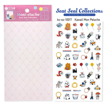 SEAL-DO Shinzi Katoh - Clear Sticker Sheet - Kawaii Mon Peluche