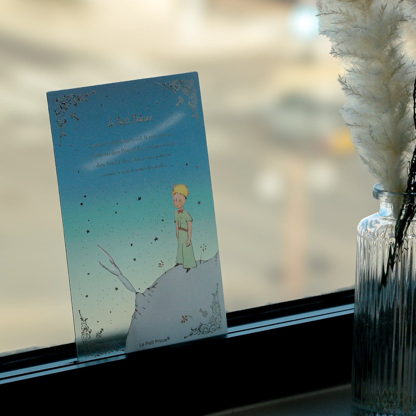 Rokkaku x Le Petit Prince - The Little Prince Clear Card - Night Sky