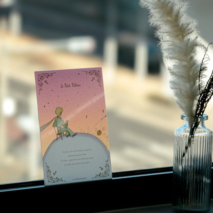 Rokkaku x Le Petit Prince - The Little Prince Clear Card - Sunset