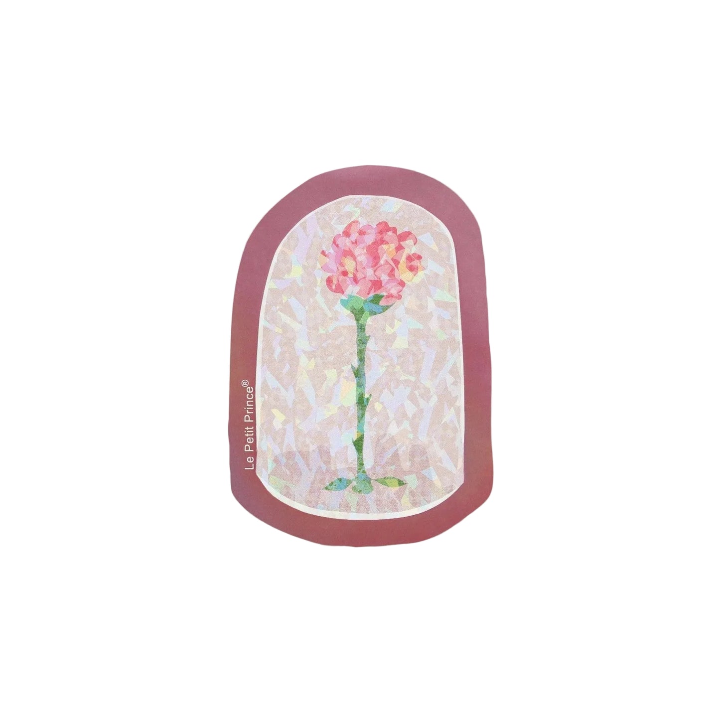Rokkaku x Le Petit Prince - The Little Prince Sticker - Rose