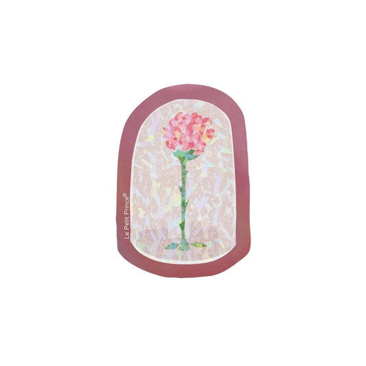 Rokkaku x Le Petit Prince - The Little Prince Sticker - Rose