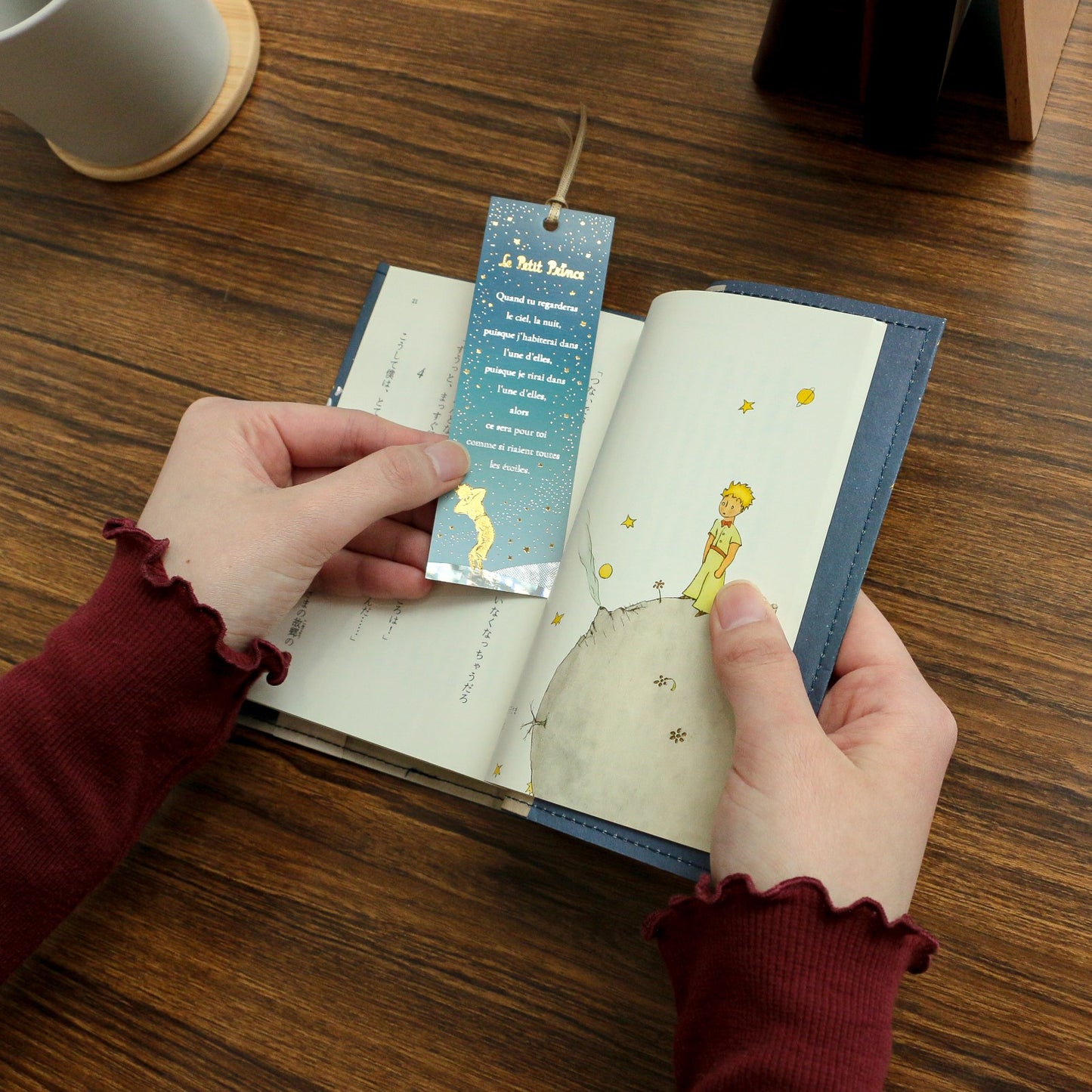 Rokkaku x Le Petit Prince - The Little Prince Bookmark Set - Starry Sky