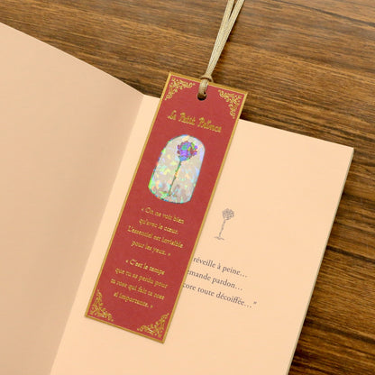 Rokkaku x Le Petit Prince - The Little Prince Bookmark Set - Rose