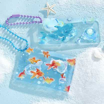 BGM - Summer Limited - Clear Foil-Stamped Tape - Goldfish Shimmering