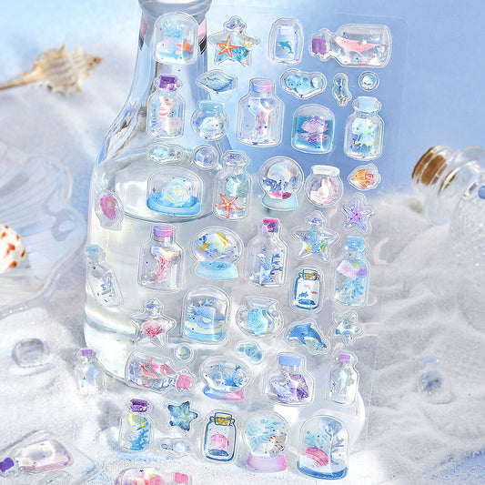 BGM - Summer Limited - 3D Crystal Stickers - Fragments of the Sea