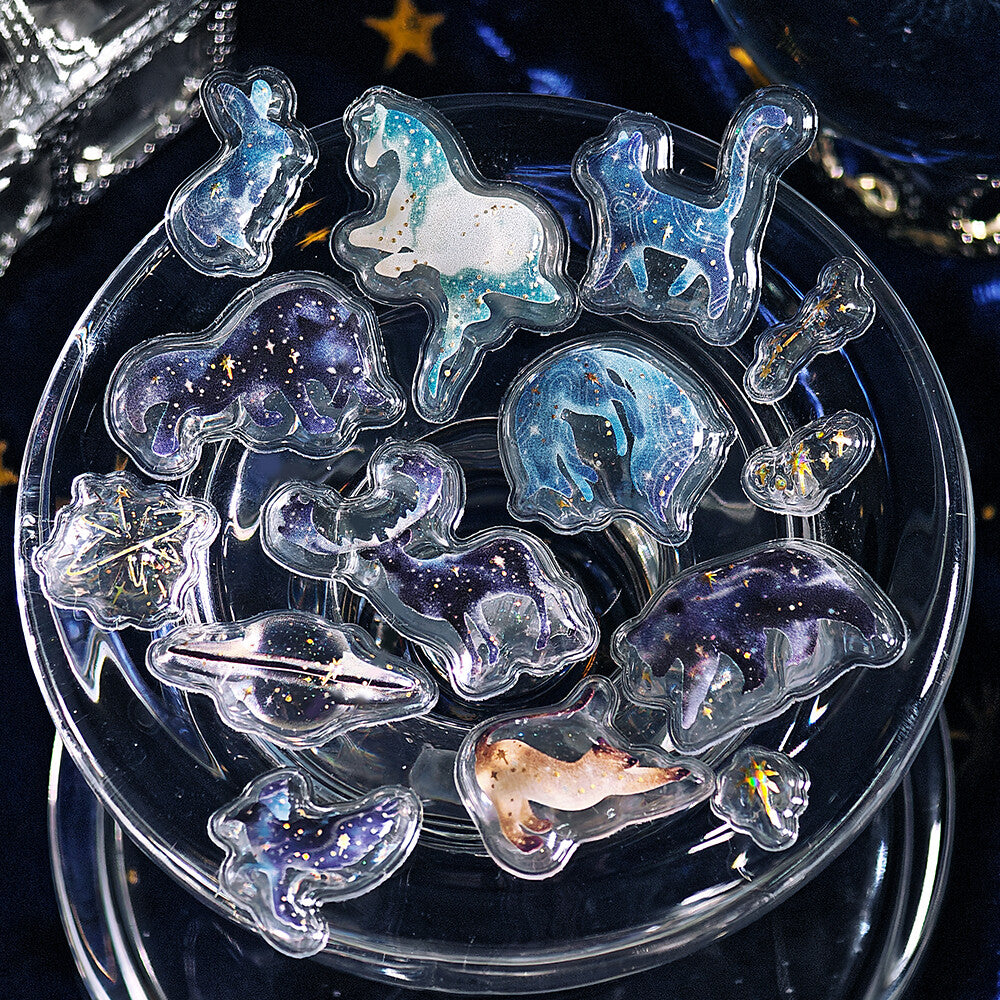 BGM - Kyururun 3D Crystal Sticker Sheet Vol. 2 - Stardust Magic