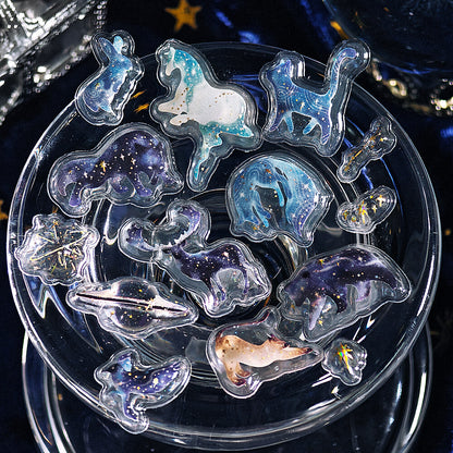 BGM - Kyururun 3D Crystal Sticker Sheet Vol. 2 - Stardust Magic