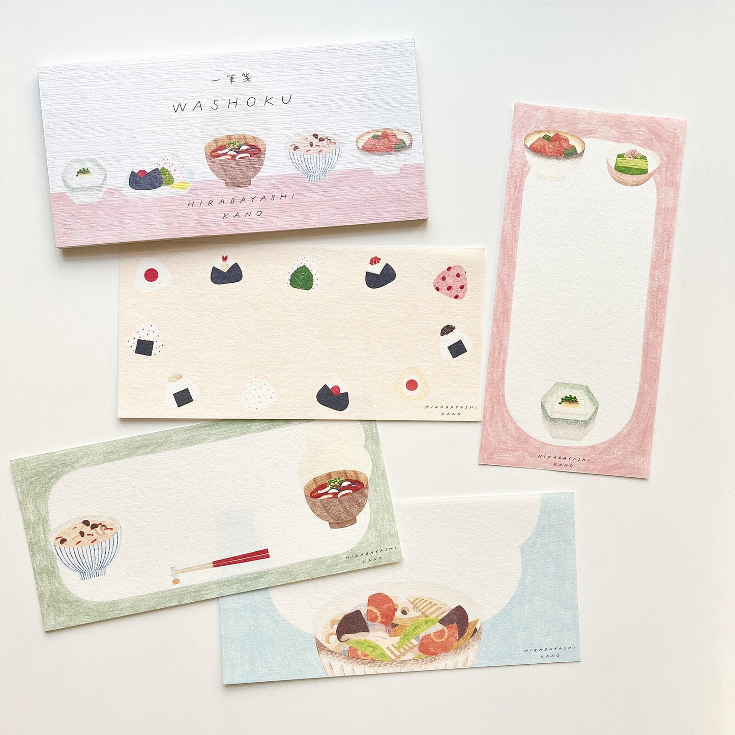Cozyca - Notepad - Kano Hirabayashi - Washoku