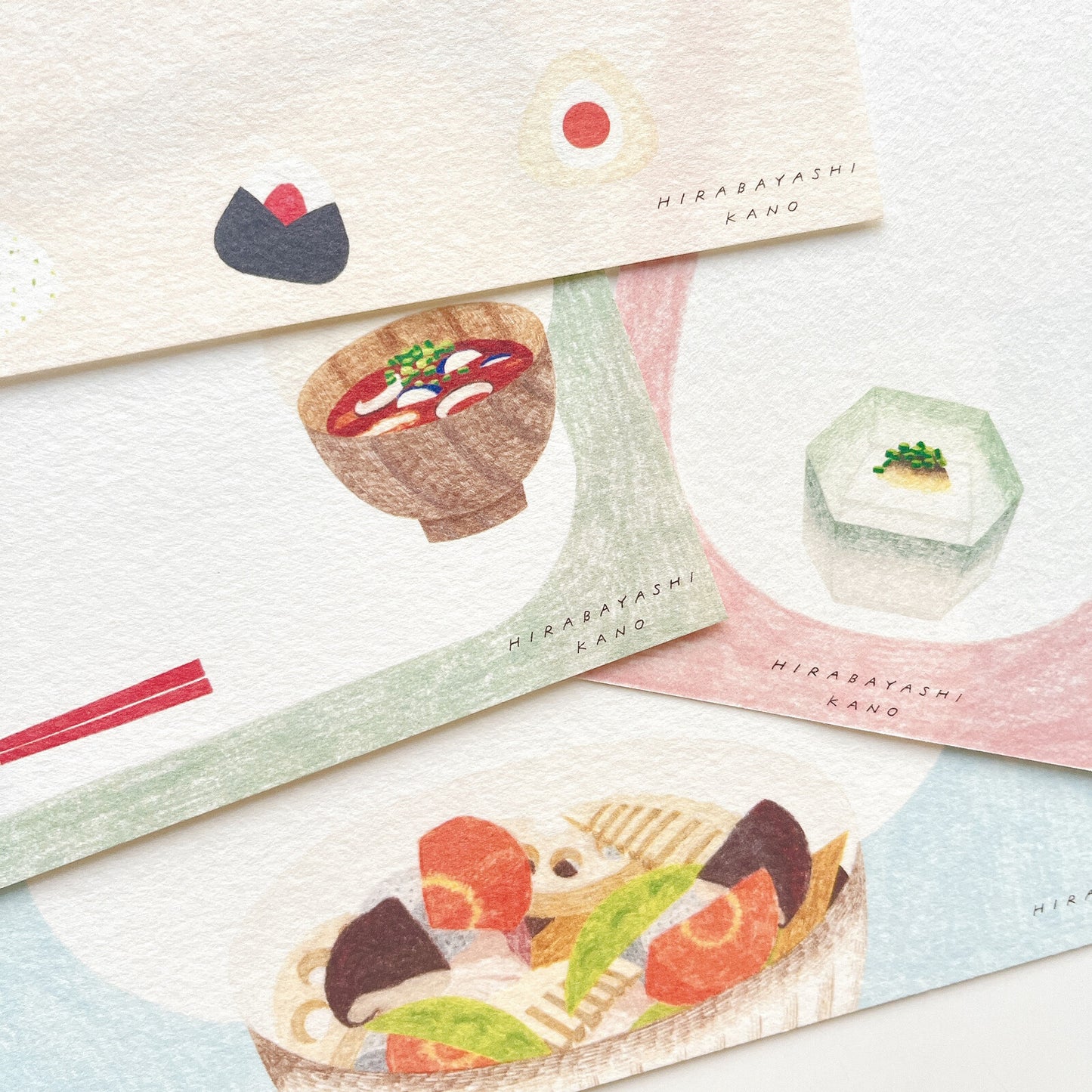 Cozyca - Notepad - Kano Hirabayashi - Washoku