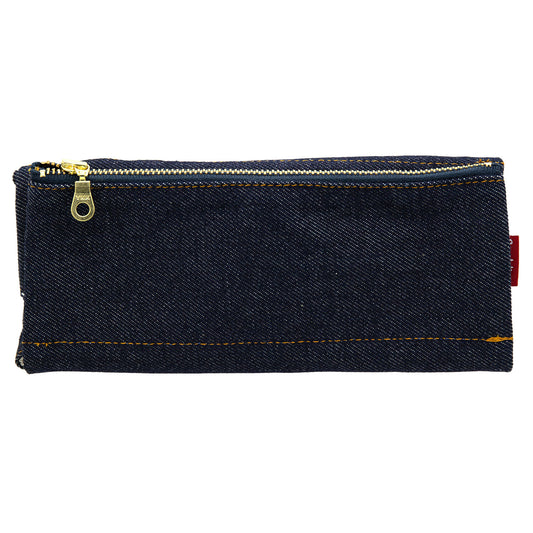 Luddite - Denim Bendy Pen Case Essential -  Okayama Denim