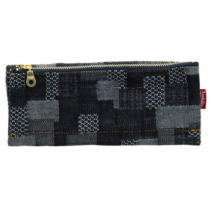 Luddite - Denim Bendy Pen Case Essential - Patchwork