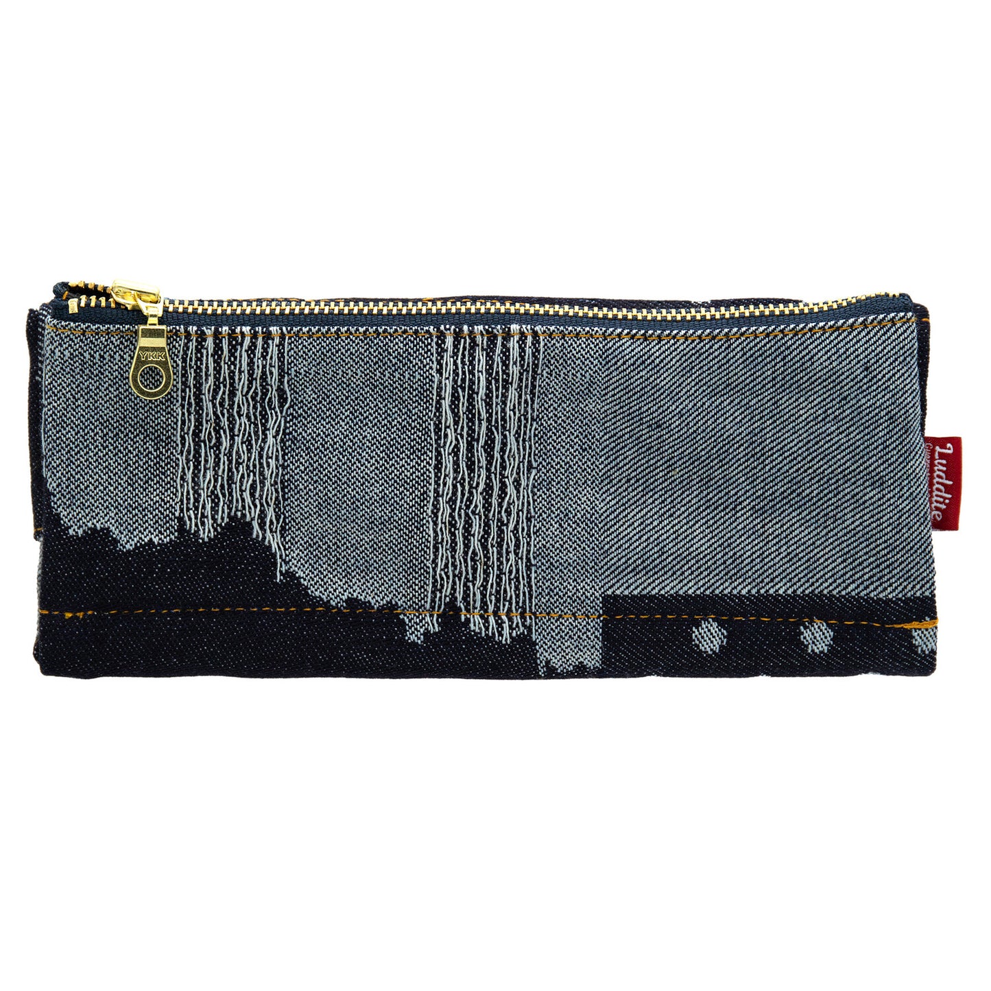 Luddite - Denim Bendy Pen Case Essential - Random Patchwork