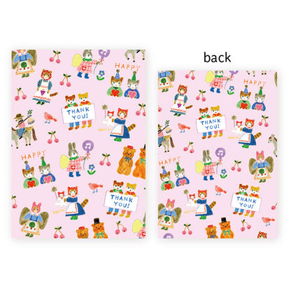 Cozyca - A6 Stamp Notebook - Aiko Fukawa - Collect your Joy