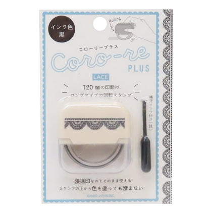 Kamio Japan - Coro-re Plus - Roller Stamp - Lace