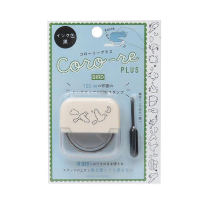 Kamio Japan - Coro-re Plus - Roller Stamp - Bird