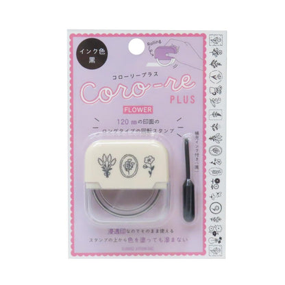 Kamio Japan - Coro-re Plus - Roller Stamp - Flower