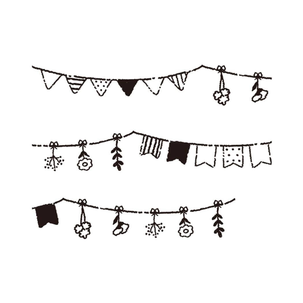 Kamio Japan - Coro-re Plus - Roller Stamp - Garland