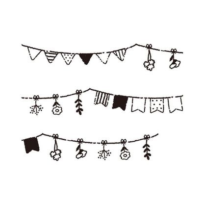 Kamio Japan - Coro-re Plus - Roller Stamp - Garland