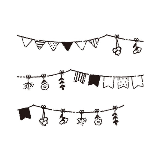 Kamio Japan - Coro-re Plus - Roller Stamp - Garland