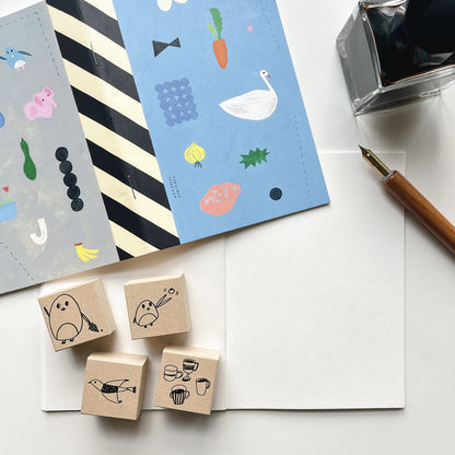 Cozyca - Rubber Stamp - Subikawa - Birdplane