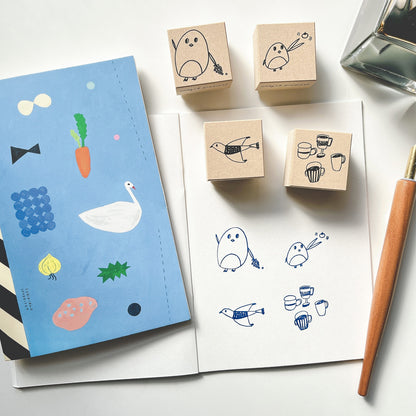 Cozyca - Rubber Stamp - Subikawa - Birdplane
