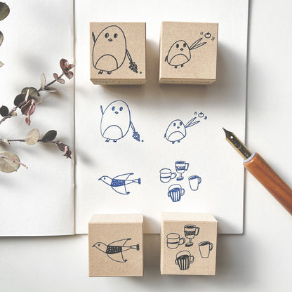 Cozyca - Rubber Stamp - Subikawa - Birdplane