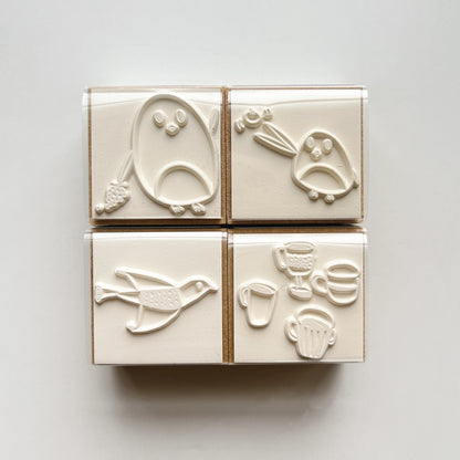 Cozyca - Rubber Stamp - Subikawa - Birdplane